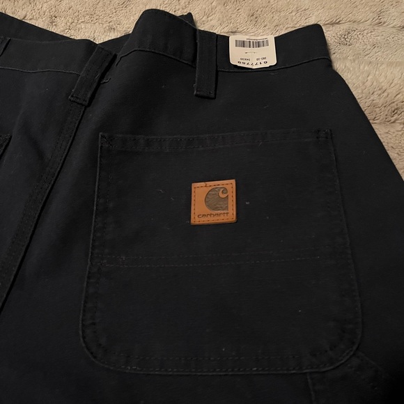 Carhartt Men’s Pants Blue 34x30 dungaree fit NWT - Picture 2 of 8